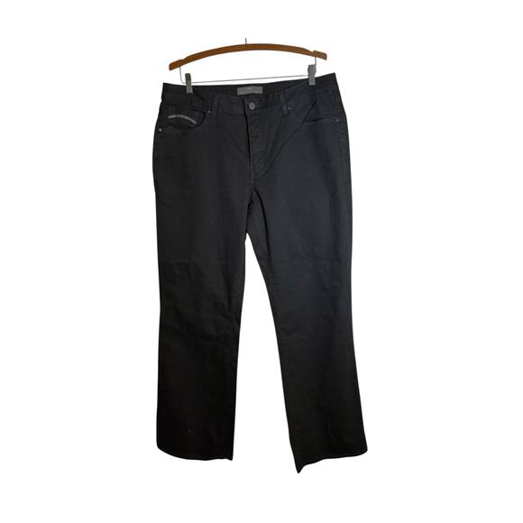 Levi’s Perfectly Shaping 512 Bootcut Jeans Black Mid Rise Women’s Size 18M - Picture 2 of 8